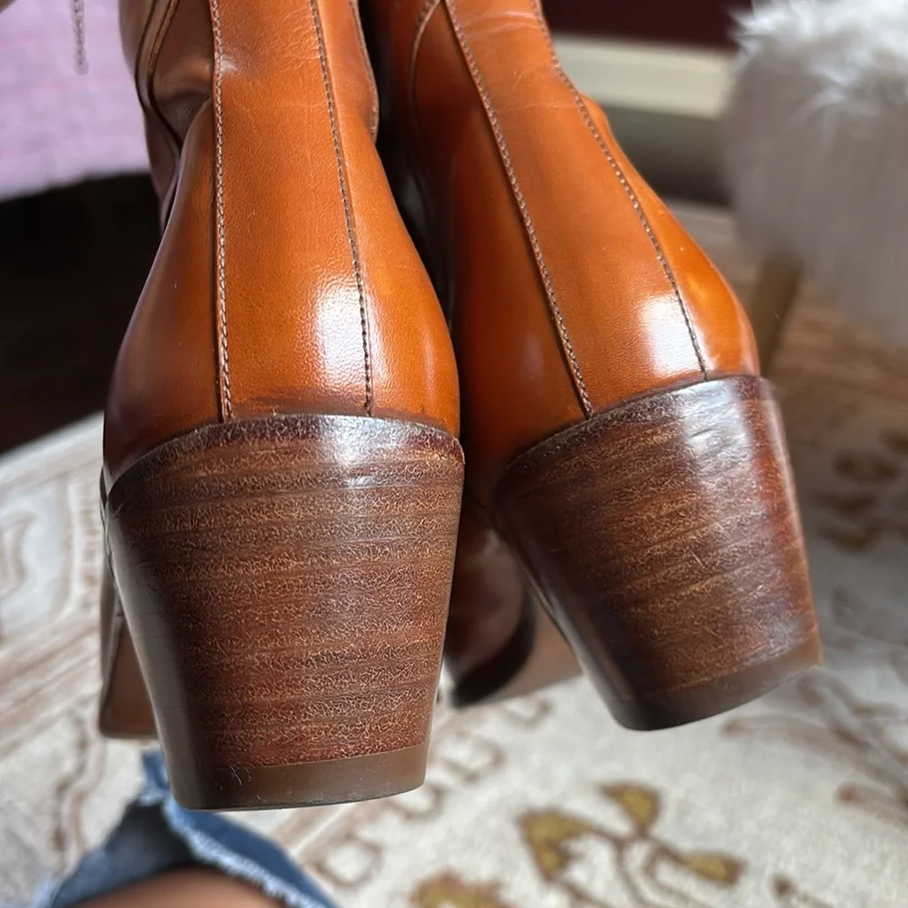 🤎Men’s Vintage Jean Pier Clemente Leather Boots